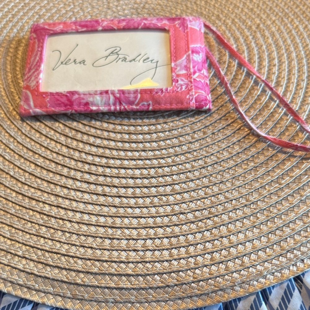 Vera Bradley Pink Floral ID Case